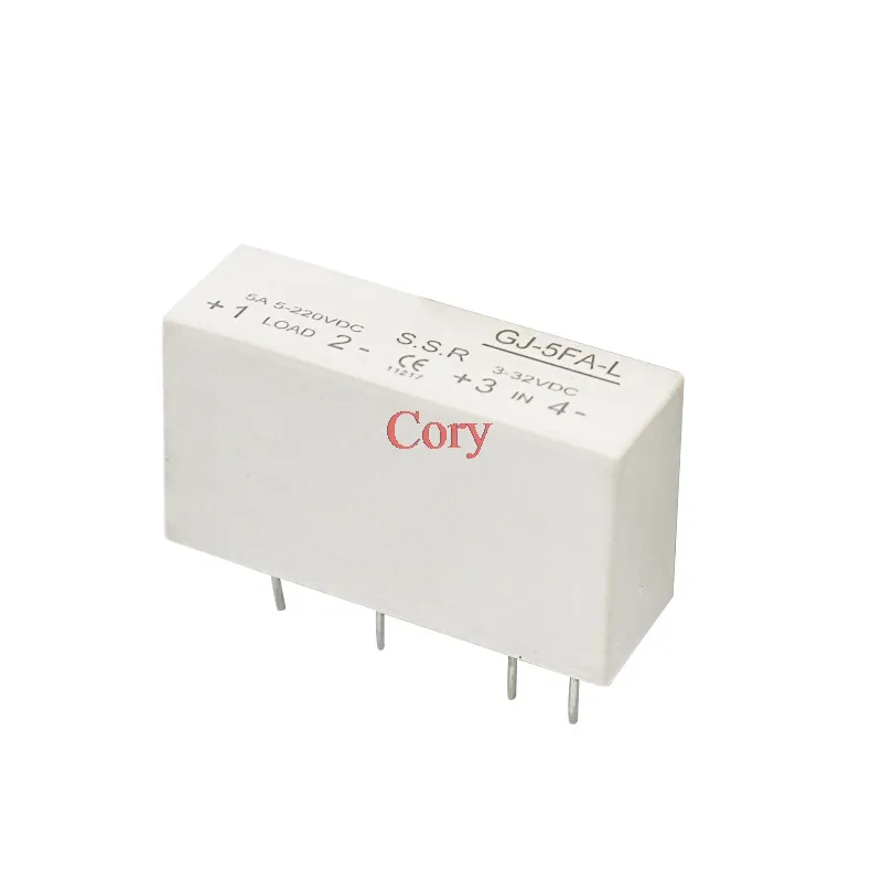 1 шт. печатная плата однофазный контактный штырь Φ PCB SSR вход 3 32VDC выход 5 220VDC 5A