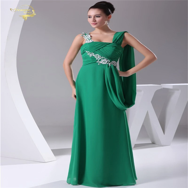

New Arrival Fashion Vestido De Festa Fashion Formal Floor Length Long Event Dresses Beading Prom Chiffon Evening Dresses TL9013