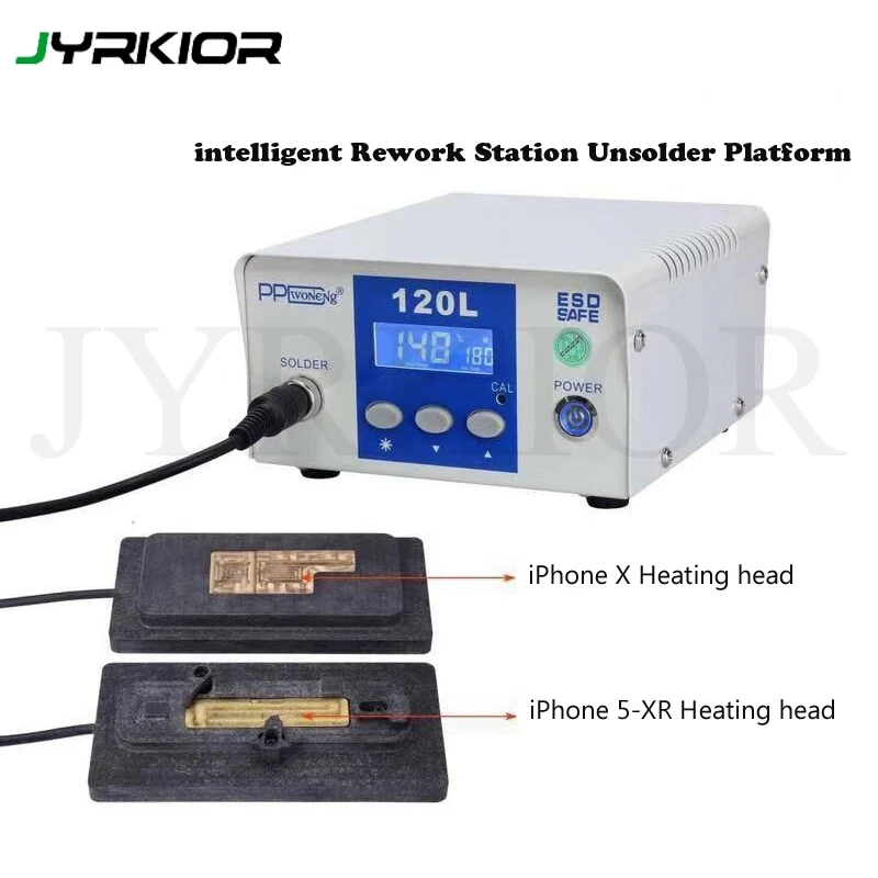 

110V/220V PPD 120 120L Welding Tool Intelligent Platform Desoldering Station A9 A10 A11 A12 CPU Heating Layered Rework Station