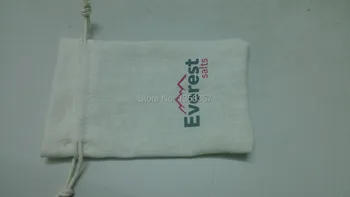

100pcs/lot wholesale jute/linen/flax drawstring gift bags for earphone/jewelry packaging,Size be customized,Various colors