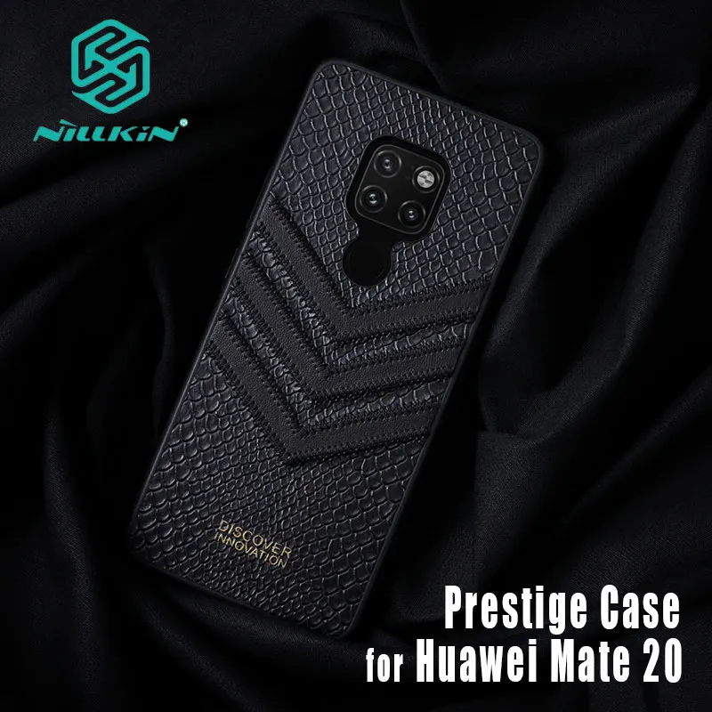 Для Huawei Mate 20 чехол Nillkin Prestige жесткая кожа Mate20 задняя крышка Деловой для телефона