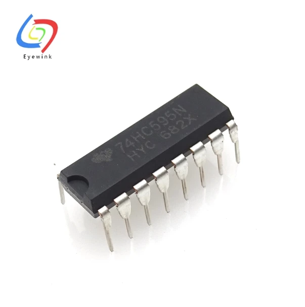 

10PCS SN74HC595N 74HC595N 74HC595 DIP-16 Original TI