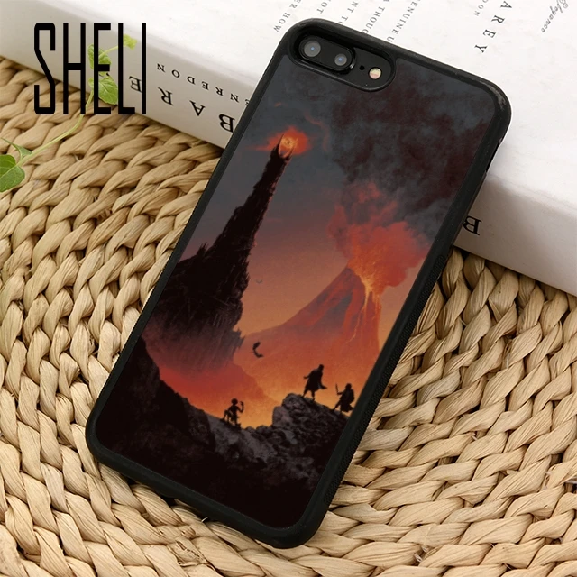 Шели Властелин колец глаз Саурона чехол для телефона iPhone 5 6 6s 7 8 plus 11 pro X XR XS max Samsung
