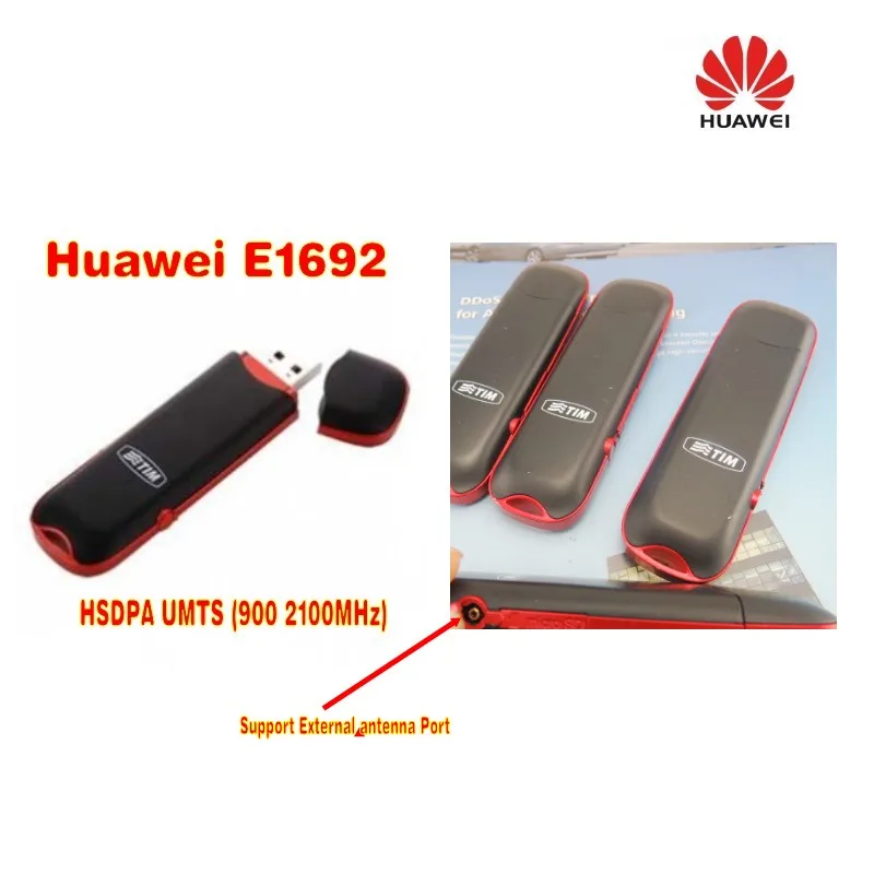 Original New Unlock HSDPA 7 2Mbps HUAWEI 3G Wireless USB Stick E1692