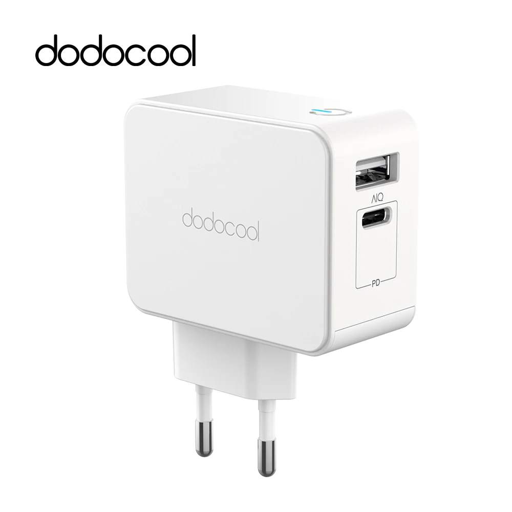 Зарядное устройство dodocool с USB Type C и поддержкой быстрой зарядки 30 Вт|Зарядные