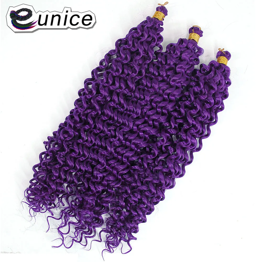 water wave crochet brading hair extensions ombre colors  (12)