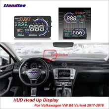 Liandlee Автомобильный дисплей HUD для Volkswagen VW B8 Variant- динамический компьютер HD проектор детектор с экраном