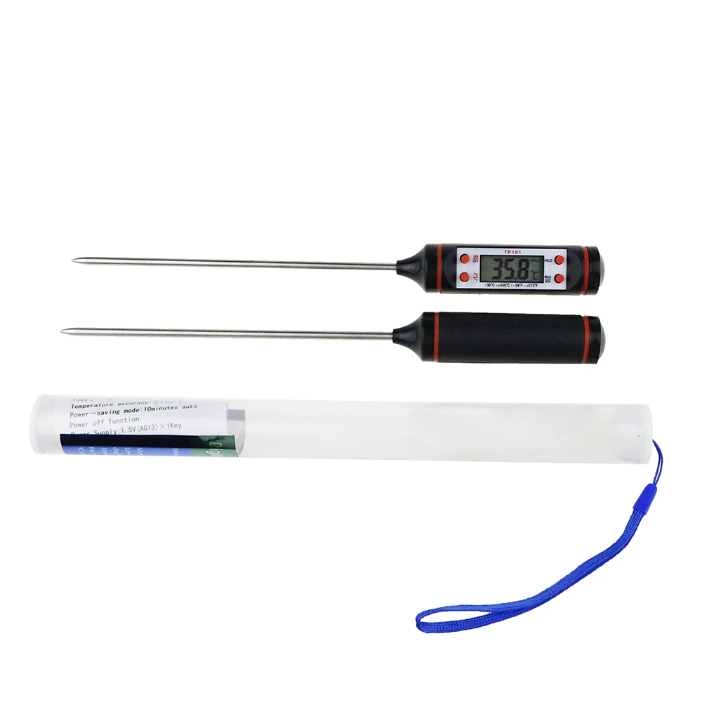 Food Temperature with box Pen Style Thermometers Digital read Cooking