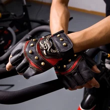 Новая велосипедная перчатка Воздухопроницаемый полупалец Перчатки Для Спортивного Велосипеда фитнес тренировка против скольжения с поддержкой талии