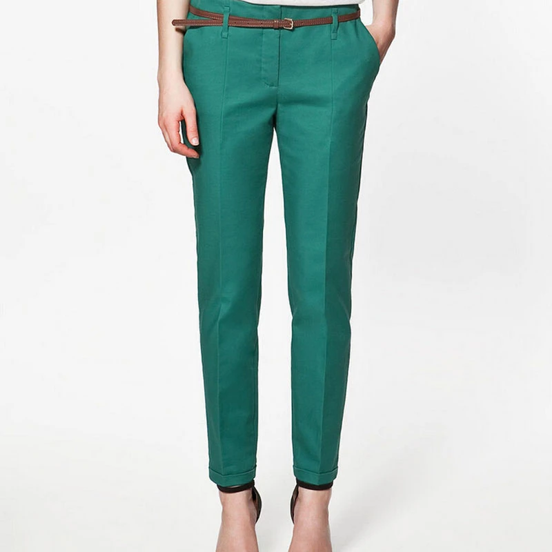 Teal ladies trousers Clearance