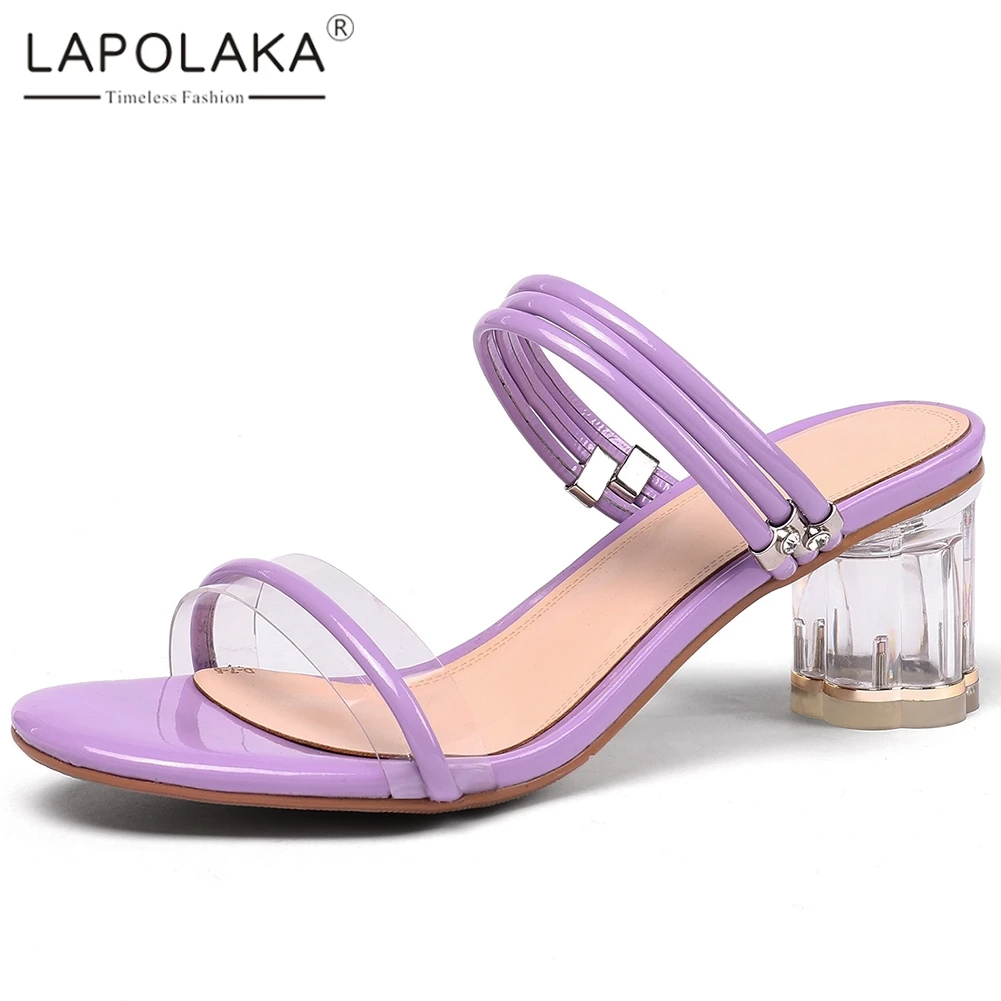 

Lapolaka 2019 Hot Sale Large Size 33-43 Summer Sandals Woman Shoes Open Toe Strange Style Party Wedding Shoes Woman Sandals