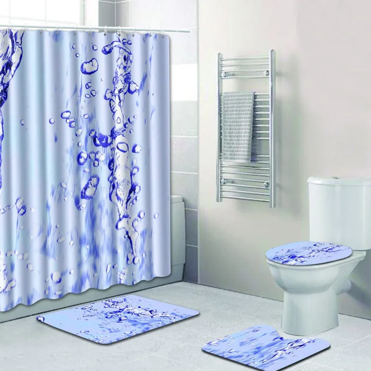 Conjunto Antiderrapante esteiras Pad Tapis Salle de Bain Alfombra Baño