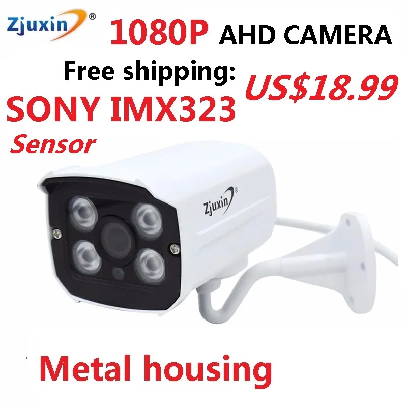 imágenes para 1 UNID ZJUXIN 1080 P ahd cámara 4 unids V30 + DSP SONY matriz de LED solución SENSOR IMX323 buen día y en la noche al aire libre a prueba de agua imágenes para 1 UNID ZJUXIN 1080 P ahd cámara 4 unids V30 + DSP SONY matriz de LED solución SENSOR IMX323 buen día y en la noche al aire libre a prueba de agua
