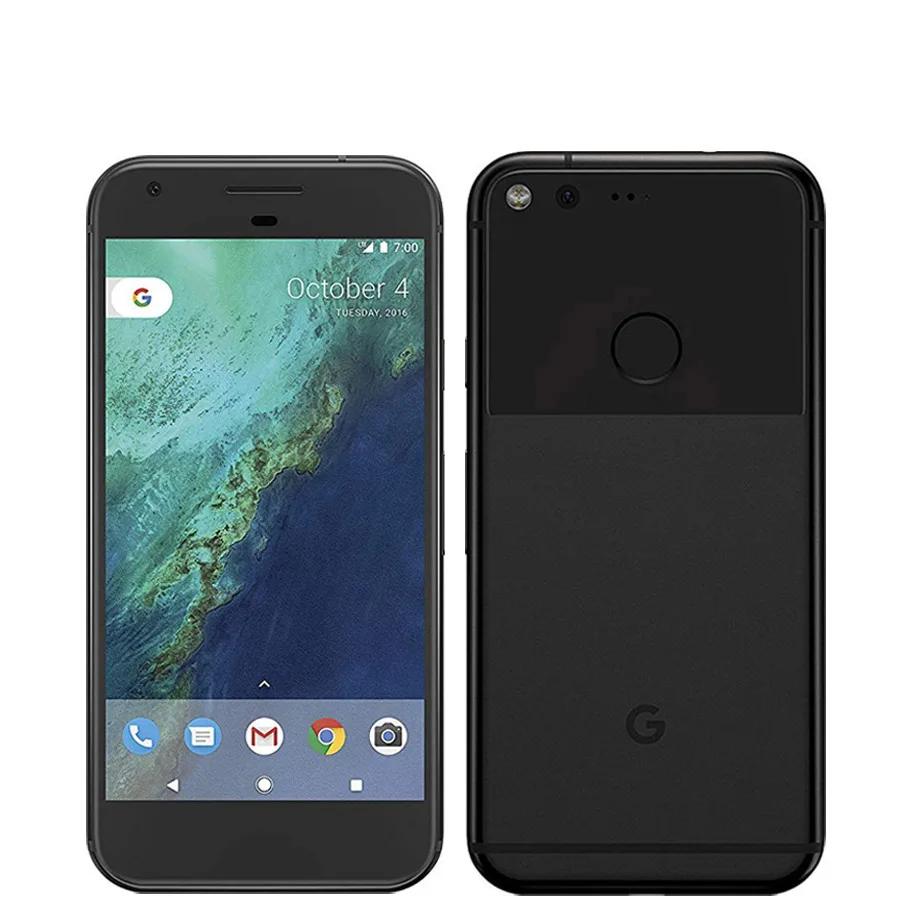 Версия ЕС Google Pixel " абсолютно 4 Гб ОЗУ 32 ГБ/128 Гб ПЗУ мобильный телефон NFC четырехъядерный сканер отпечатков пальцев 4G LTE смартфон