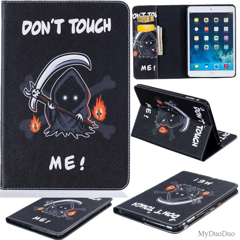 mCute Bear Black Wallet Case For Ipad Mini 2 Case For Ipad Mini  Mini 1 Mini 2 Mini 3 Case Butterfly Flower PU Leather Cover  (64)