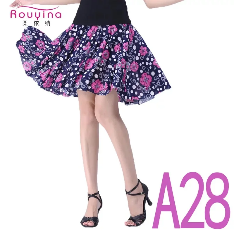 2018_midi_tutu_flower_printed_skirt_Skirts_Woman_printed_Summer_plus_size_elastic_girl_Tulle_Skirt_Women_Clothing_dancing_female_10