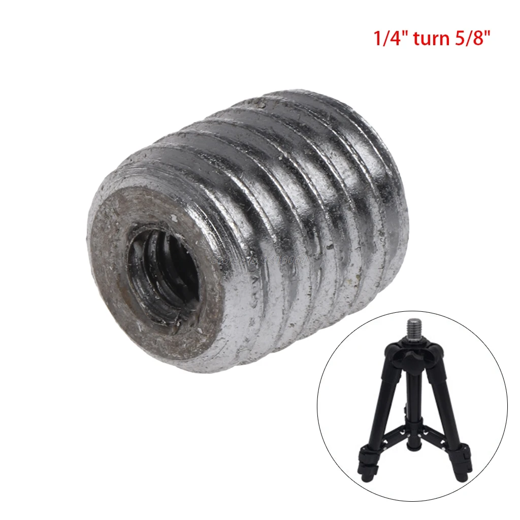 

1/4Turn 5/8" Universal Tripod Bracket Adapter For 2/5/8 Lines Laser Level Tripod