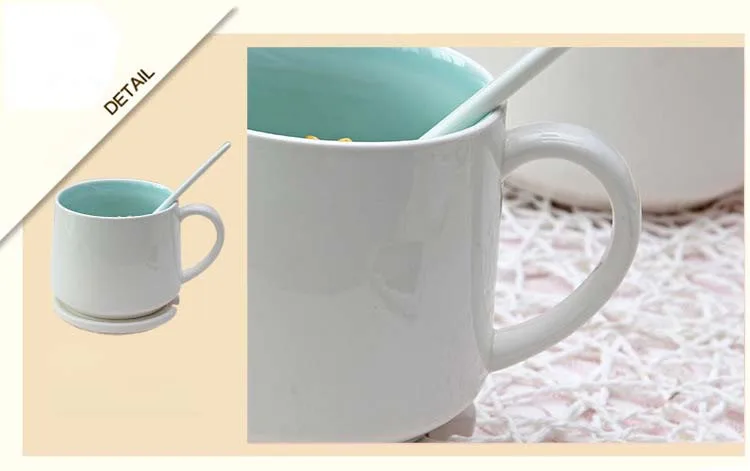 400 мл мультфильм керамическая кофейная кружка молочная бутылка для воды Drinkware День рождения День Святого Валентина подарок чайная чашка кружка