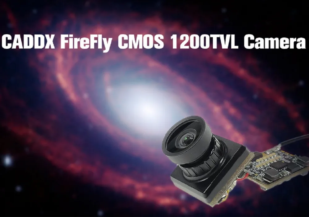 

CADDX FireFly 1/3&quot CMOS 1200TVL NTSC/PAL FPV Camera
