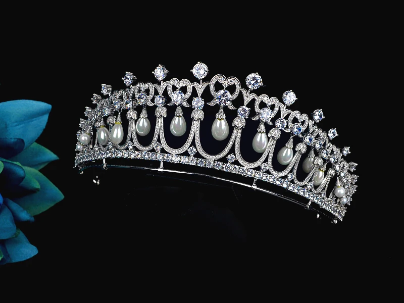 Tiaras e Coroa para Casamento Acessório de Luxo Princesa para Desfile