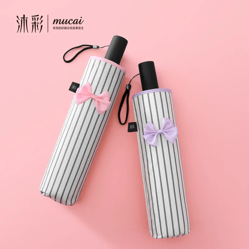 

Butterflies Women Folding Umbrella Children Rain Sun Umbrella UV Protection Sunscreen Pocket Umbrella RG071