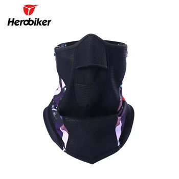 

HEROBIKER Motorcycle Face Mask Moto Women Men Motorcycle Mask Military Helmet Scarf Windproof Tactical Face Shield Ski Mask