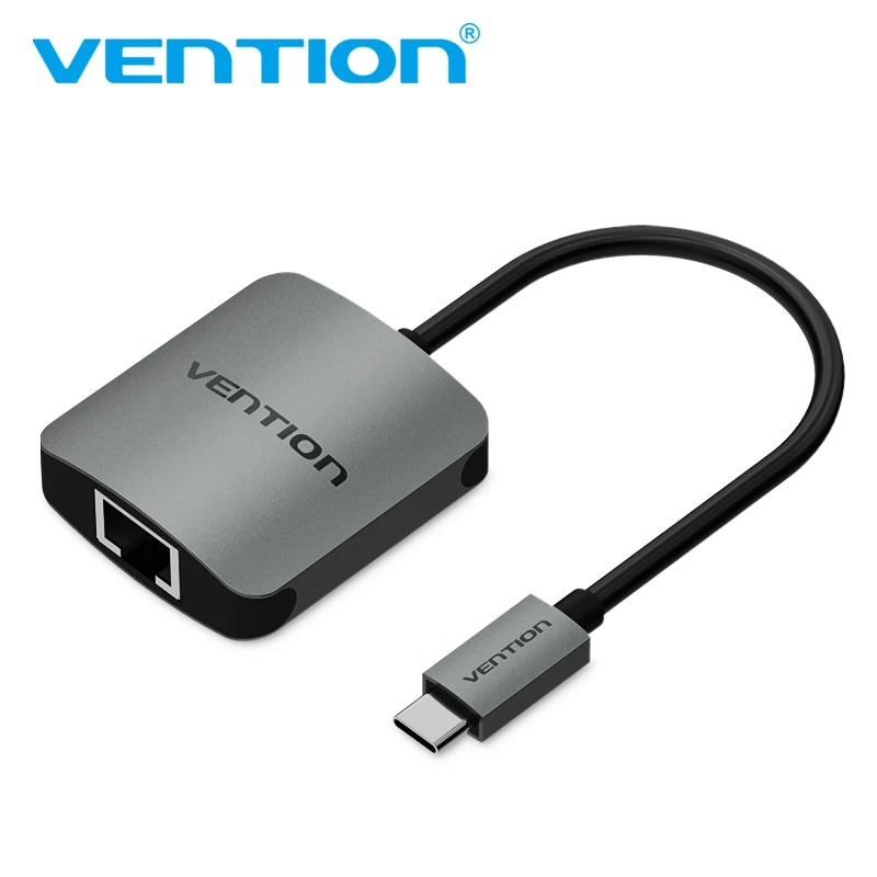 

Vention USB C Ethernet Adapter USB RJ45 Adapter 100Mbps External Type C RJ45 Lan Network Card USB Ethernet Converter for Macbook