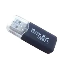Micro sim sd кард-ридер usb 2,0 кардридер Горячая Mosunx SDHC TF флэш-карта памяти мини-адаптер для ноутбука