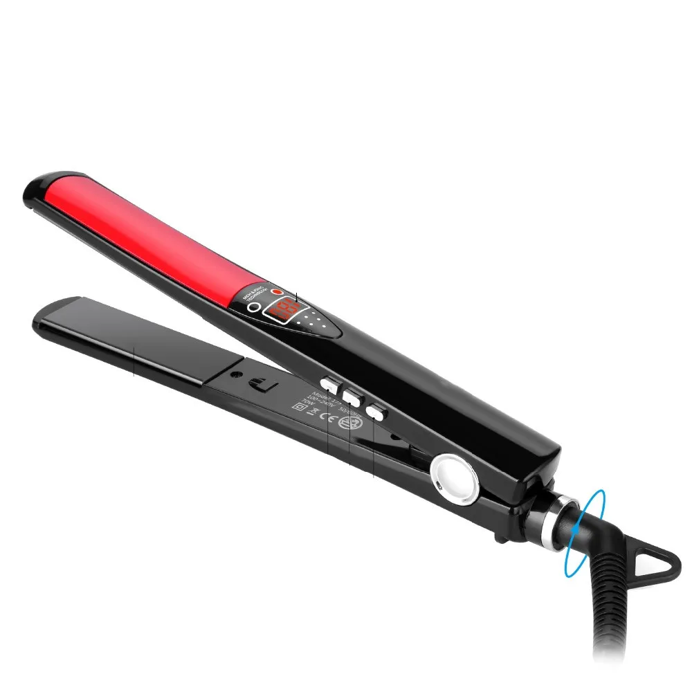 

2019 Professional Hair Straightenner 2 in 1 Straightening And Curling Titanium Hair Straightener Styling Tools