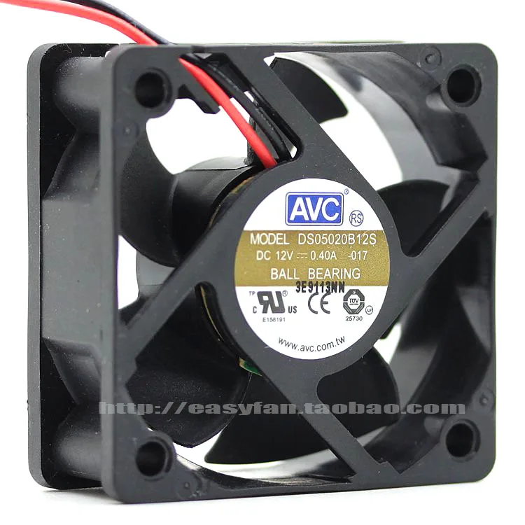 

Новый вентилятор AVC DS05020B12S 5020 5 см