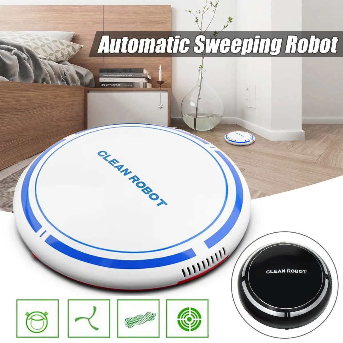 Inteligentny czyszczenia odkurzacz robot akumulator automatyczne piętro zamiatarka do kurzu Inteligentny czyszczenia odkurzacz robot akumulator automatyczne piętro zamiatarka do kurzu