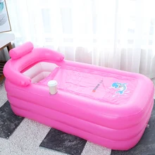 Бытовая надувная банная изоляция складной банный бочонок Портативный Большой банный бочонок для мужчин и женщин утолщение банный бочонок