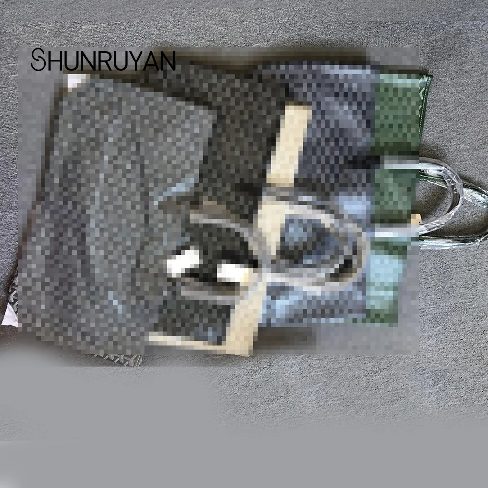 SHUNRUYAN New big Handbags Genuine Leather handle Bags Women Bag Shoulder Bag Female Casual Tote Women Messenger Bag Set