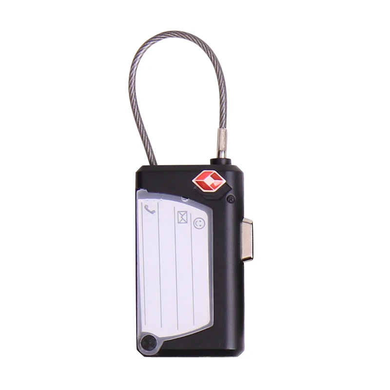 Travel TSA Custom Password Lock Solid Wire Rope Bag Suitcase Lock Mini Padlock Travel Luggage Locks Free Shipping