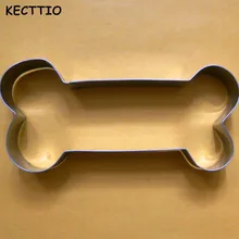 Собака кость ПЭТ выпечки помады Бисквитного Печенья Плесень пищевых хряща головы милый торт 1 шт