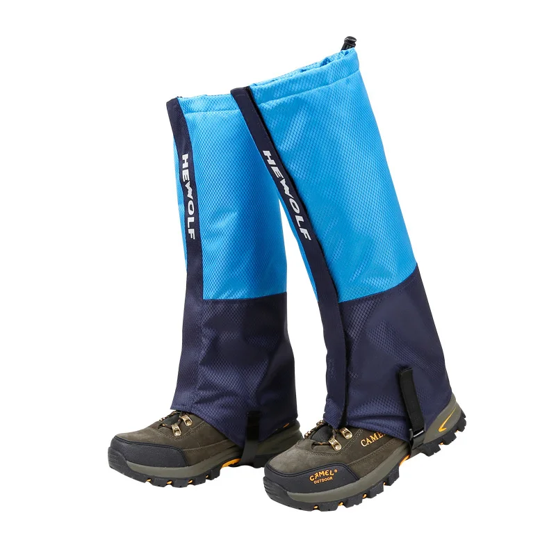 Blue-Breathable Hewolf 1 пара уличные лыжные гетры снежные наколенники водонепроницаемые альпинистские походные гетры лыжные теплые/дышащие гетры Спортивная безопасность - Цвет: Blue-Breathable