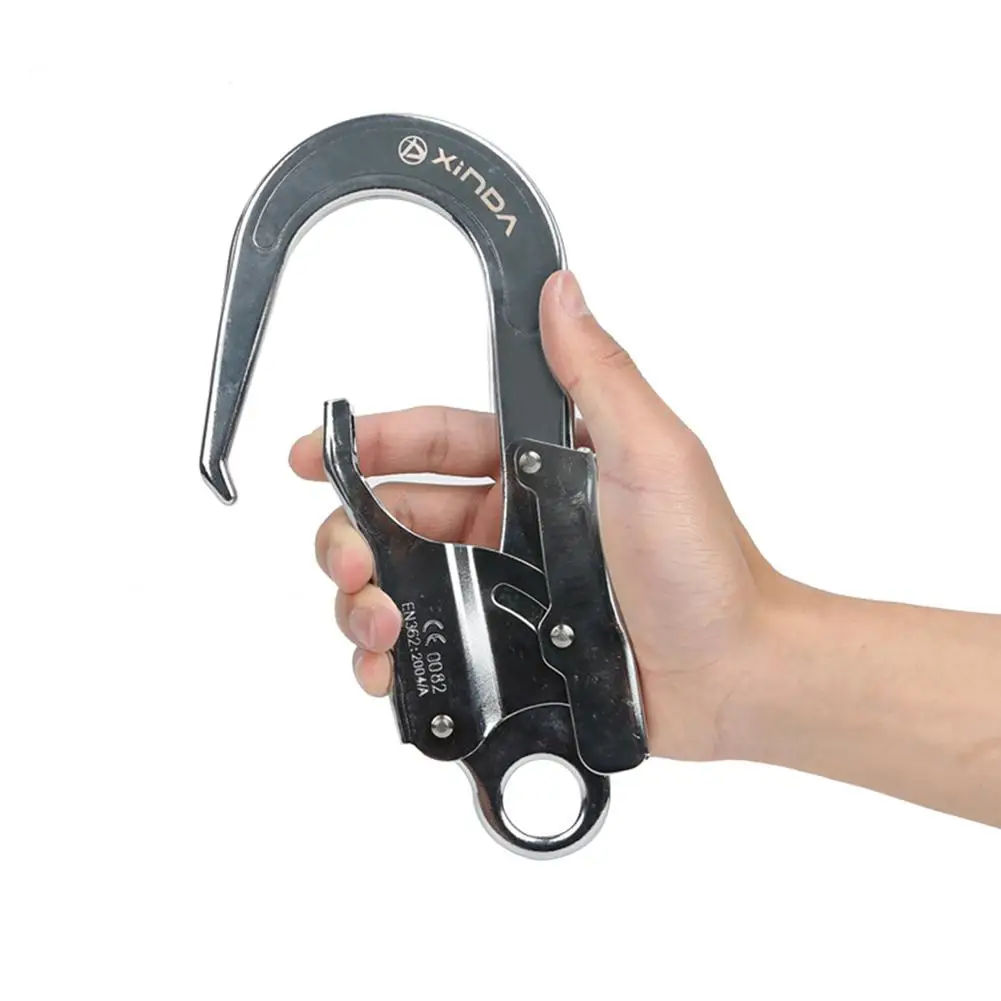 

Yfashion Outdoor Climbing Safety Lock Bigh Opening Mouth Anti-slip for Rescue Security Lock