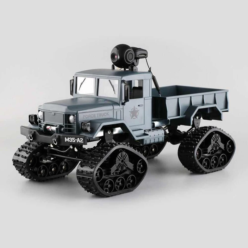 

New 4WD 1/16 Remote Control Military Truck 4 Wheel Drive Off-Road RC Car Model Remote Control Climbing Car with Camera