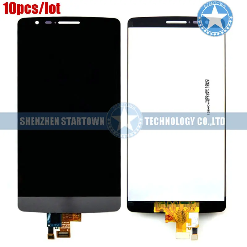 

10pcs/lot Gray Replacement Screen For LG G3 Mini Beat D722 D724 D725 D728 Touch Screen Digitizer LCD Display Panel Assembly