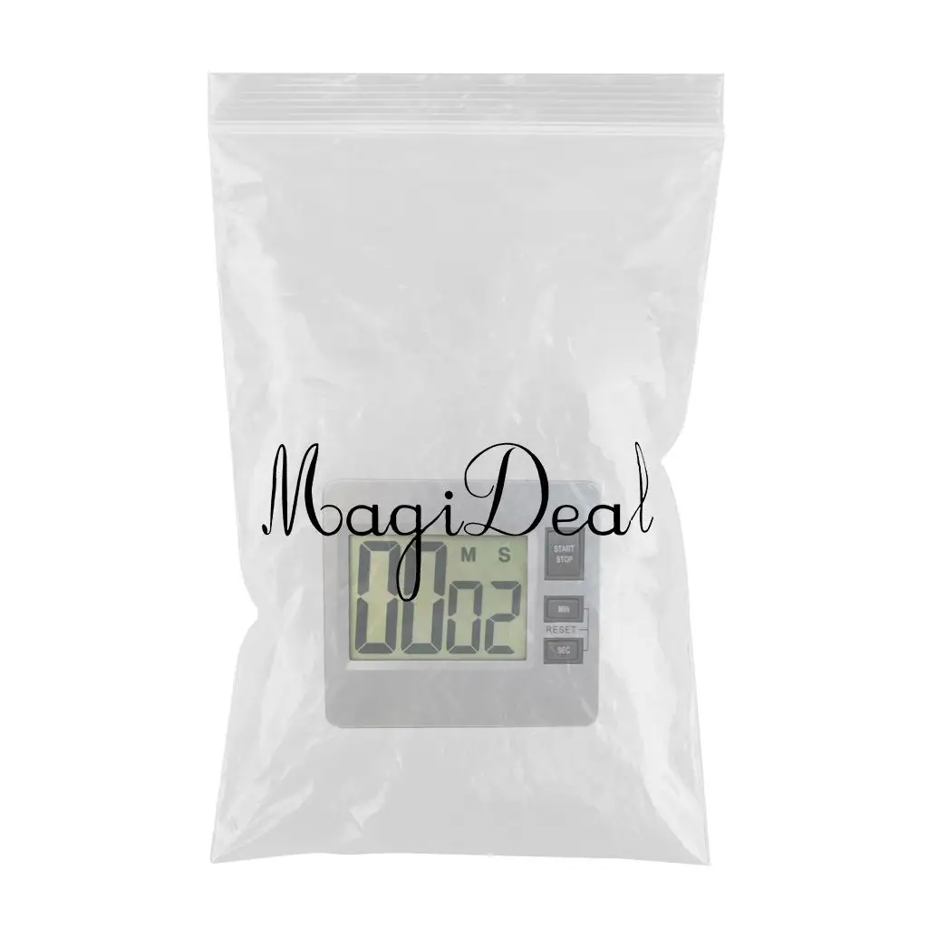 Large LCD Digital Kitchen Cooking Timer Count-Down Up Racing Counts Watch Alarm Clock Commercial Residential	