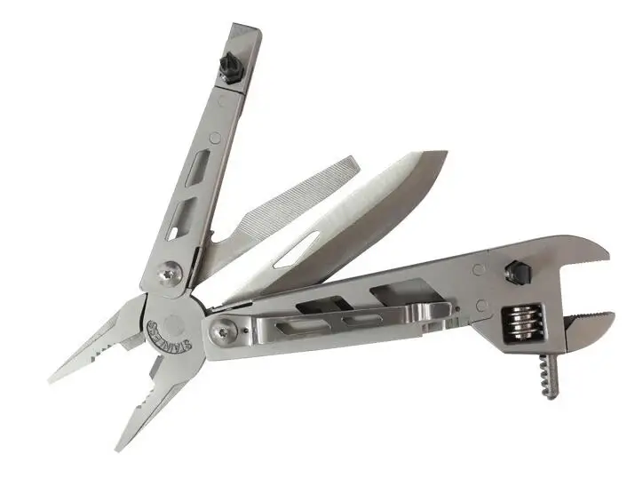 

Multifunctional Adjustable Spanner Plier Screwdriver Camping Riding EDC Kit Pocket Multi Tool Folding Plier Combinational Wrench