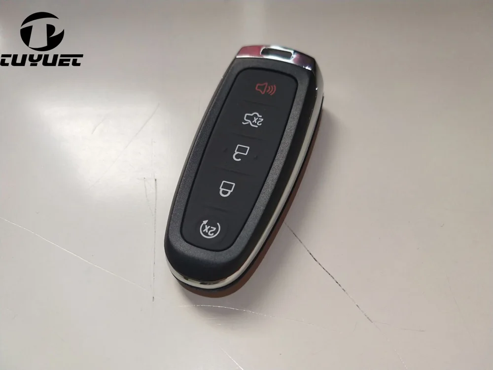 Ford Edge Lincoln MKX MKS MKT Smart remote key shell 5 Buttons ford edge MKX MKS MKT  (16)-1