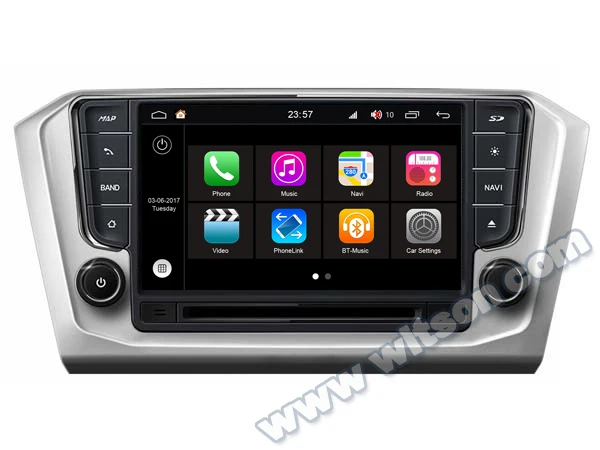 Cheap 8" Android 8.0 Car DVD Multimedia Navigation GPS Radio for Volkswagen Passat 2015 2016 2017 2018 with Optional Car Play Function 4