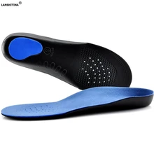 2017 Respirant Sport Semelle Plat Pied Arch Support Semelles Orthopédiques Huit Caractère Type Pied Correction Absorbant Pied Pad