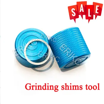 

ERIKC 2PCS Diesel Fuel Injection Nozzle Washers Repair Tools, Common Rail Adjusting Shims Grinding Tool for Injector Gaskets