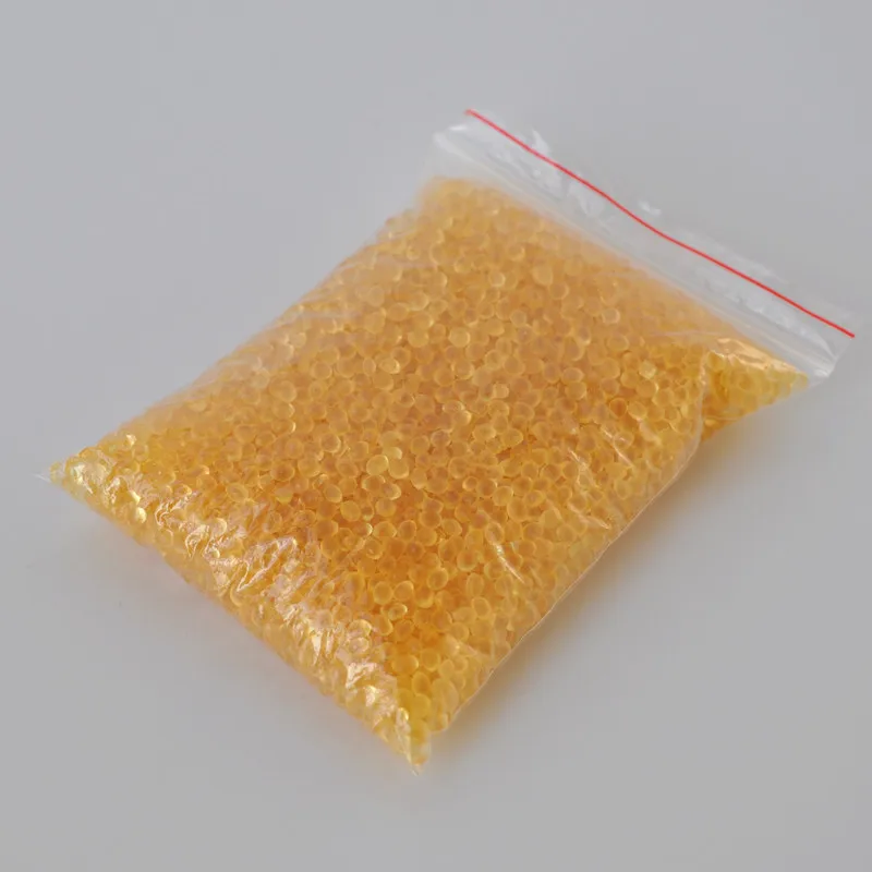High Quality Yellow Ellipse Keratin Glue For Hair Extensions Clear Color Colloidal Particle Hotmelt Hot Pot 100g/bag GS002