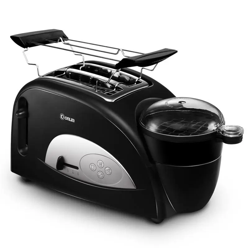 2 Slices Toaster Automatic Fast Heating Bread Toaster Household