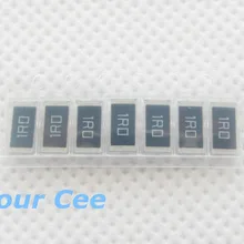 50 шт. 2512 SMD резистор на 1 Вт 1R 5% Резистор проволочного чипа 1 Ом 1R0
