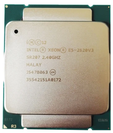 Intel Xeon E5 V3 E5-2620V3 Процессор 6-CORE 2,40 ГГц 15 Мб FCLGA2011-3 85 Вт 22NM E5 2620V3 процессор E5-2620 V3