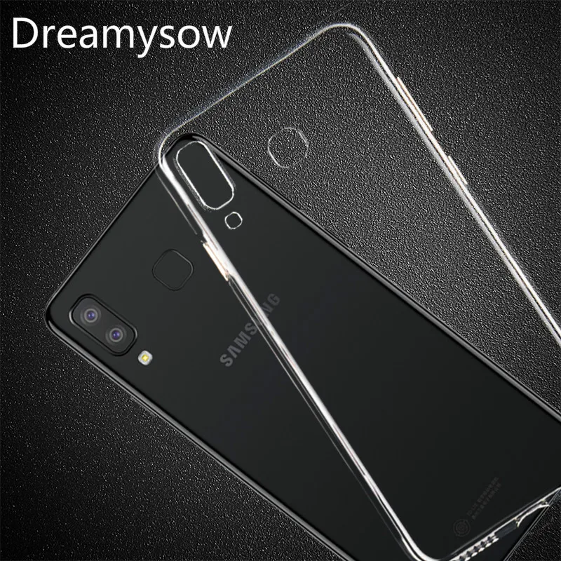 

For Samsung Galaxy A10 A20 A30 A40 A50 A70 M30 M20 J4 J6 A6 A8 S10E S9 S8 Plus A7 A9 2018 Back Cover Transparent TPU Phone Case